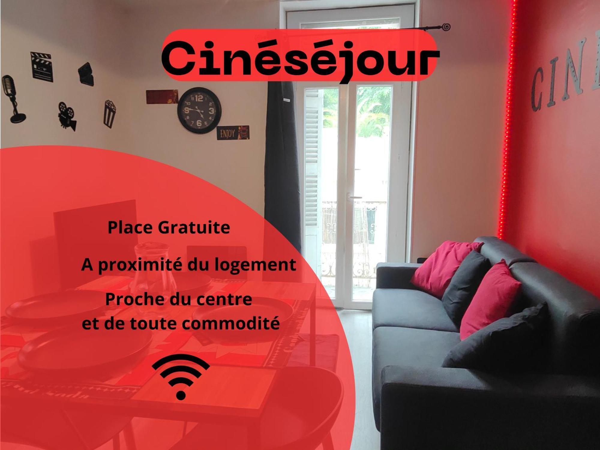 Le Sejour Cine-Proche Du Centre-Wifi-Parking Apartment Lourdes Exterior photo